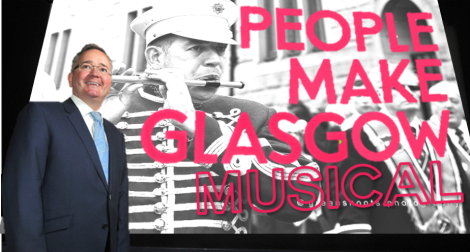 Councillor Matheson launches Glasgow's new marketing campaign