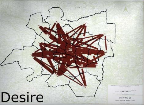 mapped by what surrounded them